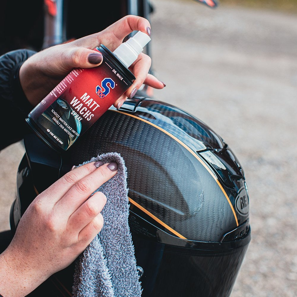 "S100" Matt-Wachs Spray für Motorrad (Matt)