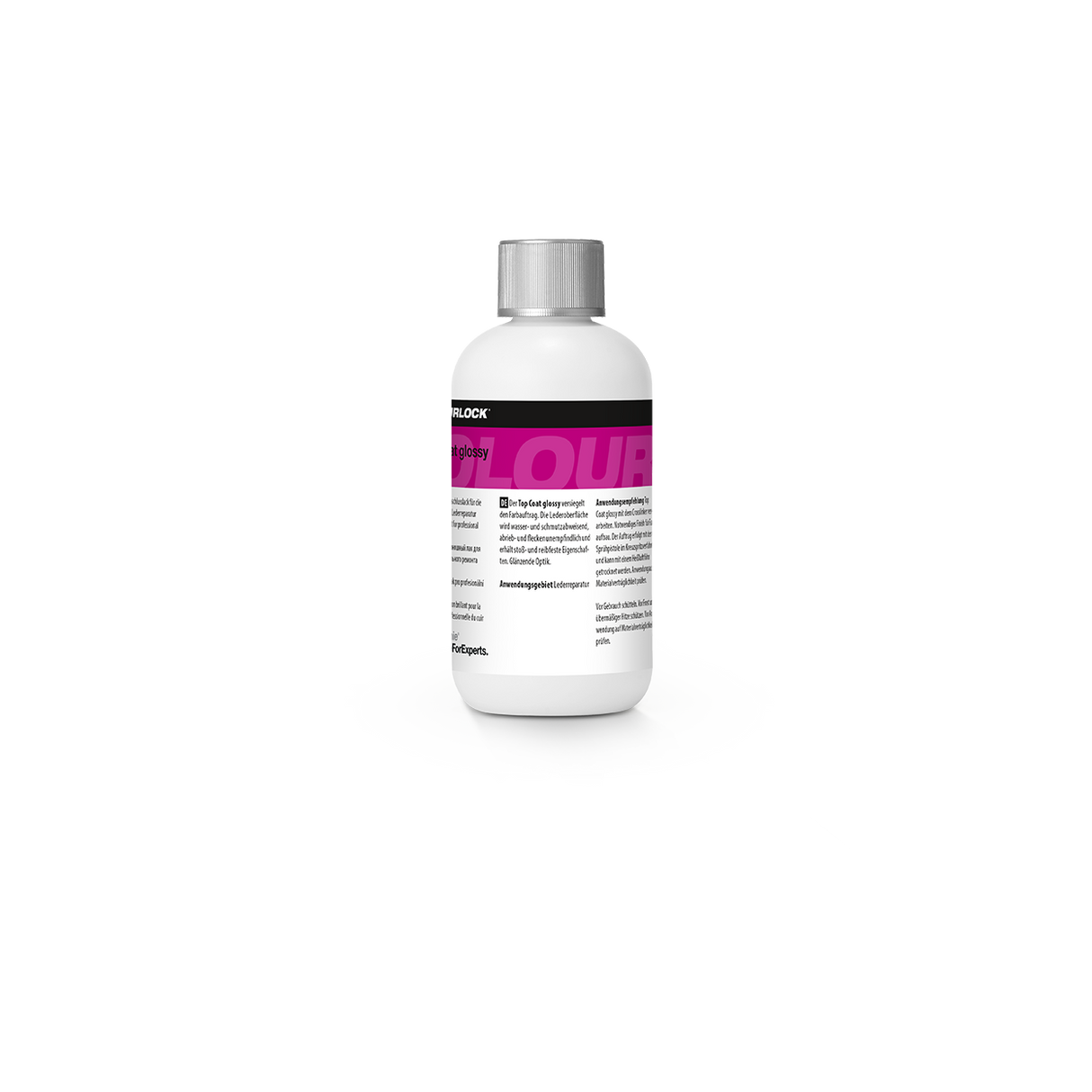 COLOURLOCK "Top Coat" (Glossy) Glänzender Abschlusslack für die professionelle Lederreparatur