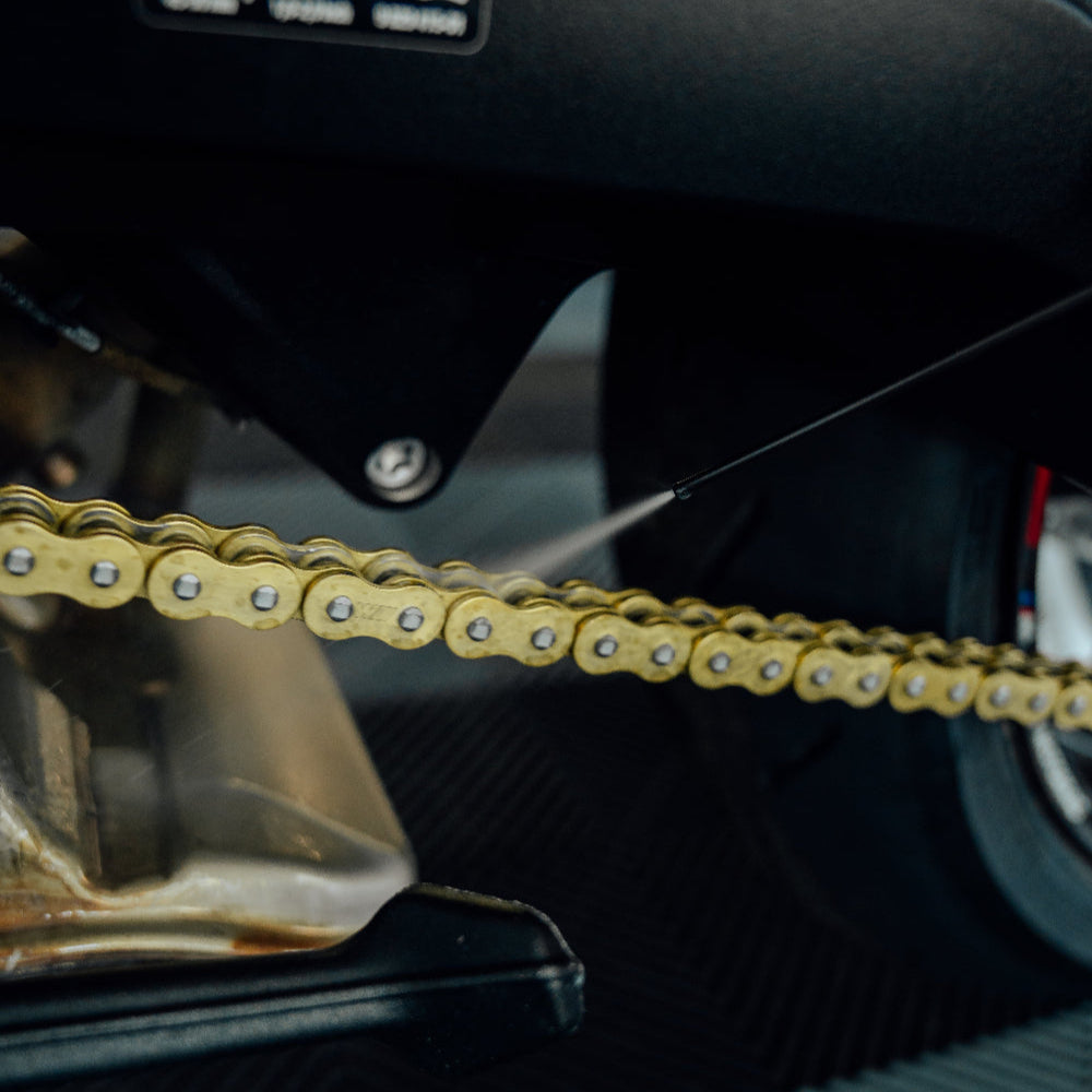 "S100" Dry Lube Kettenspray für Motorrad (Transparent)