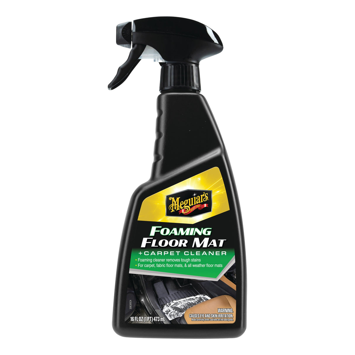 Meguiars FOAMING FLOORMAT and Carpet Cleaner Fußmatten- und Teppichreiniger 16 oz (473 ml)