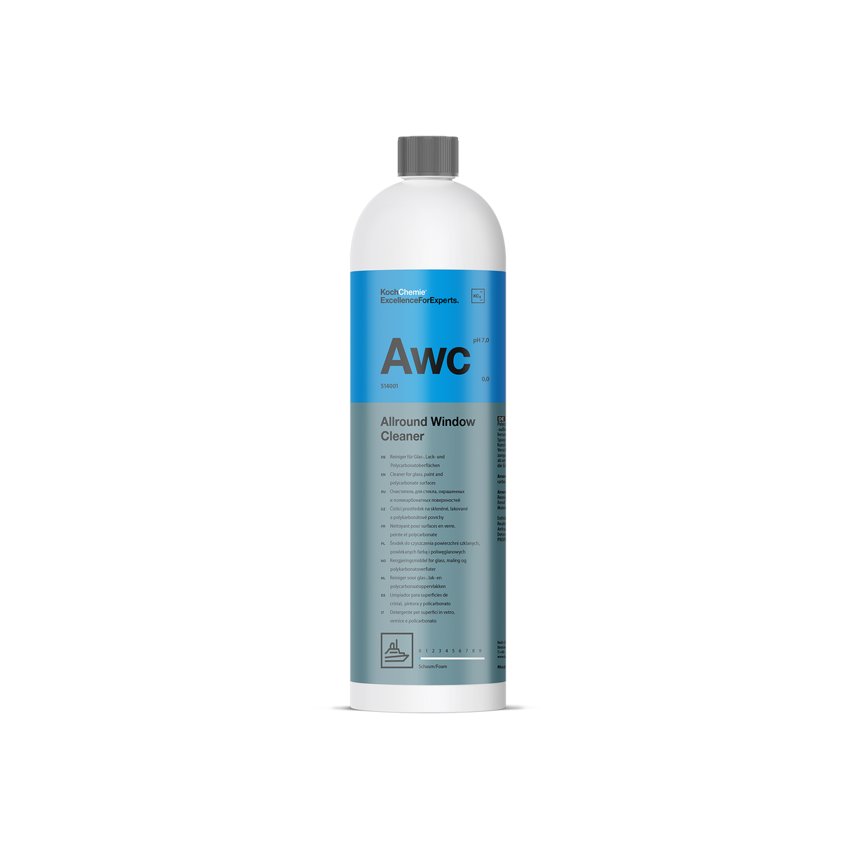 Allround Window Cleaner "Awc" Reiniger für Glas-, Lack- und Polycarbonat (Marine-Linie)