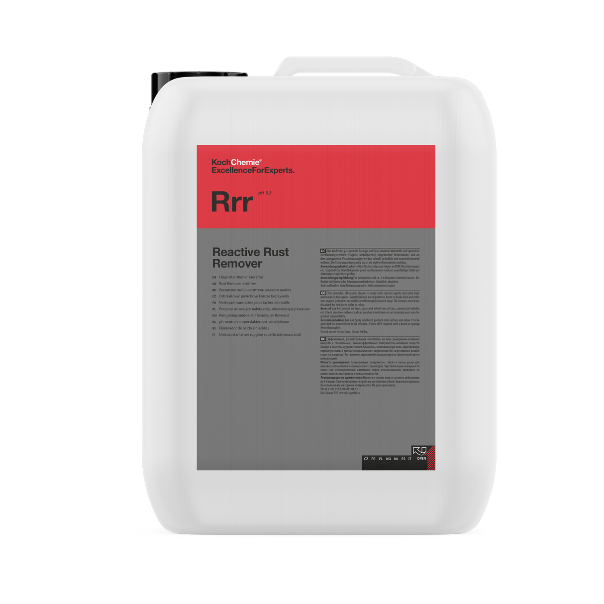Reactive Rust Remover "Rrr" anticontaminazione ferrosa