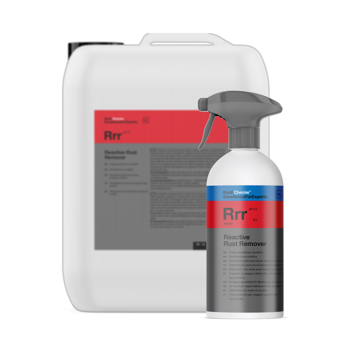 Reactive Rust Remover "Rrr" anticontaminazione ferrosa
