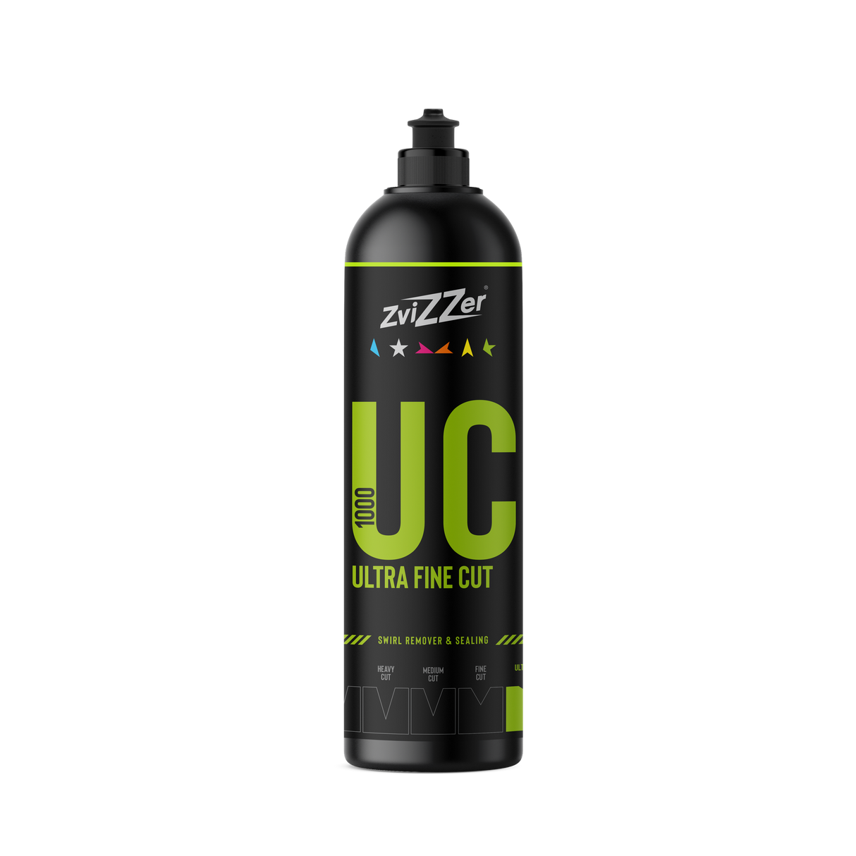 ZviZZer UC 1000 "Ultrafine Cut" (Grün) — Finish-Politur 750 ml