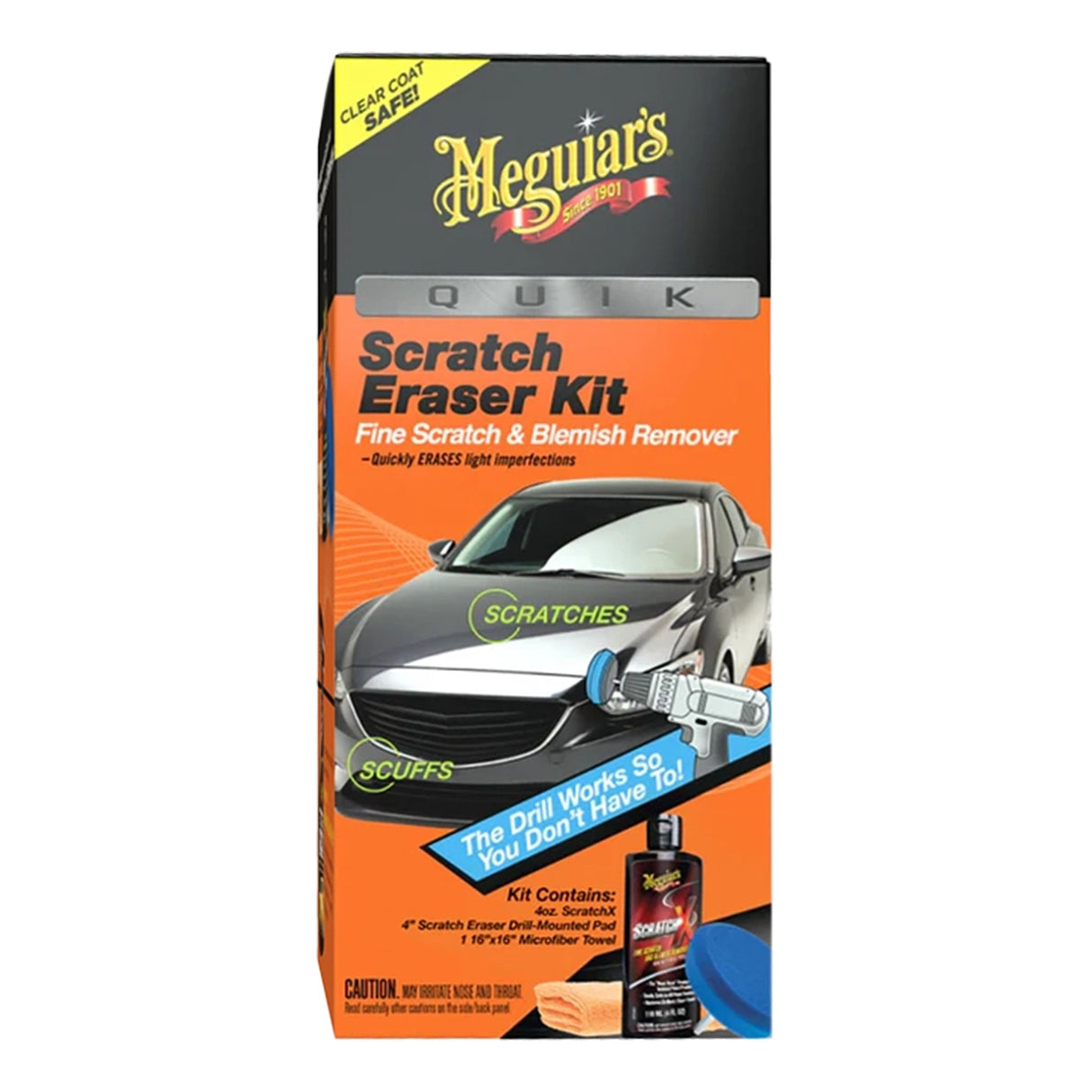 Meguiars QUIK Eraser Scratch Kit Kratzerentferner 1 Set