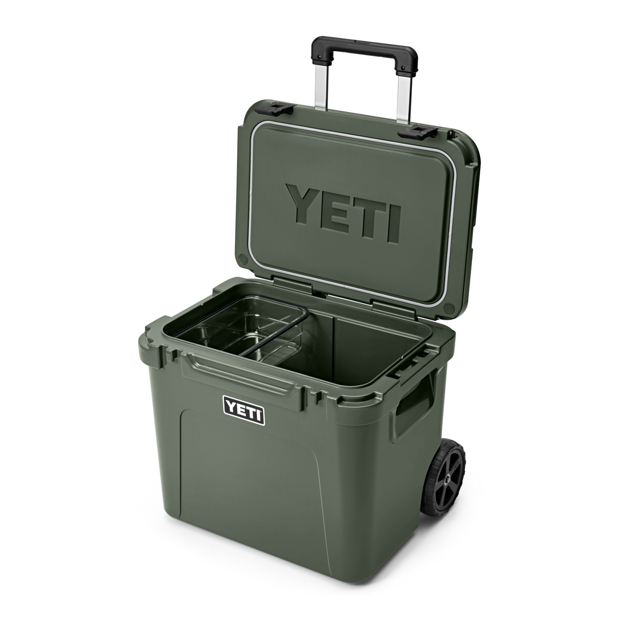 YETI Roadie® 60 Kühlbox auf Rädern Camp Green