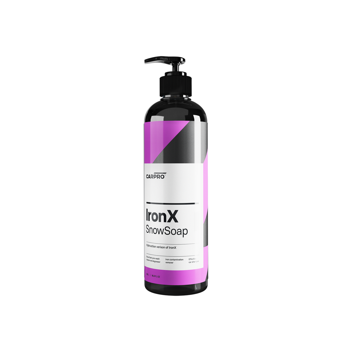 "IronX SS" Snow Soap Autoshampoo mit Flugrostentferner