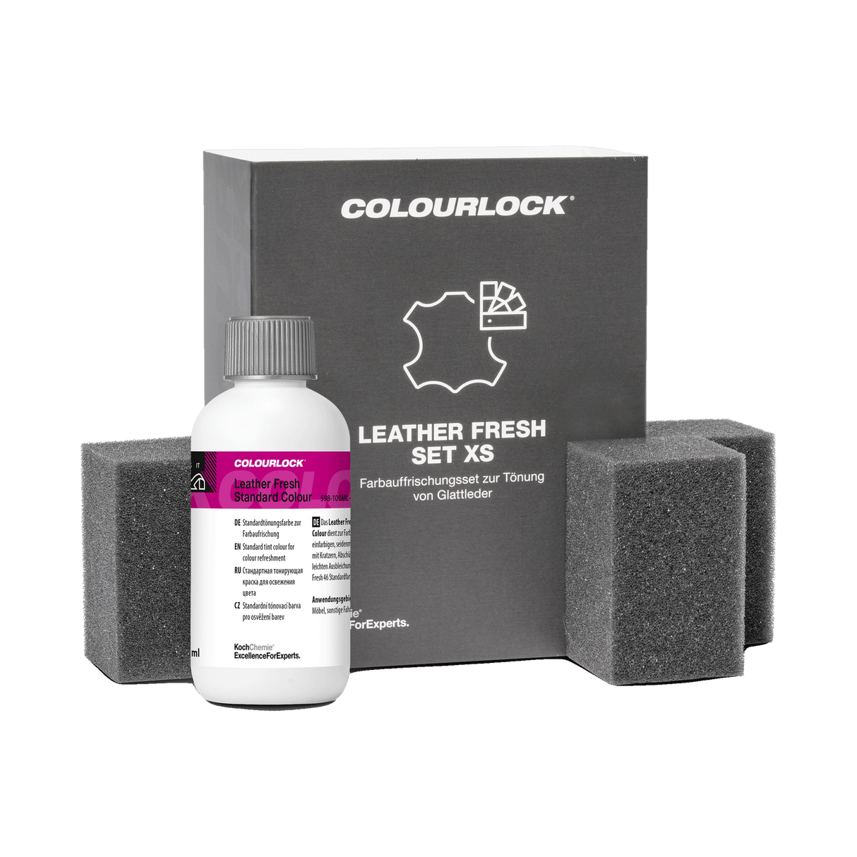 COLOURLOCK "Leather Care Sets" (Skoda) — Pflege & Reparatur Sets für Skoda — Set XS