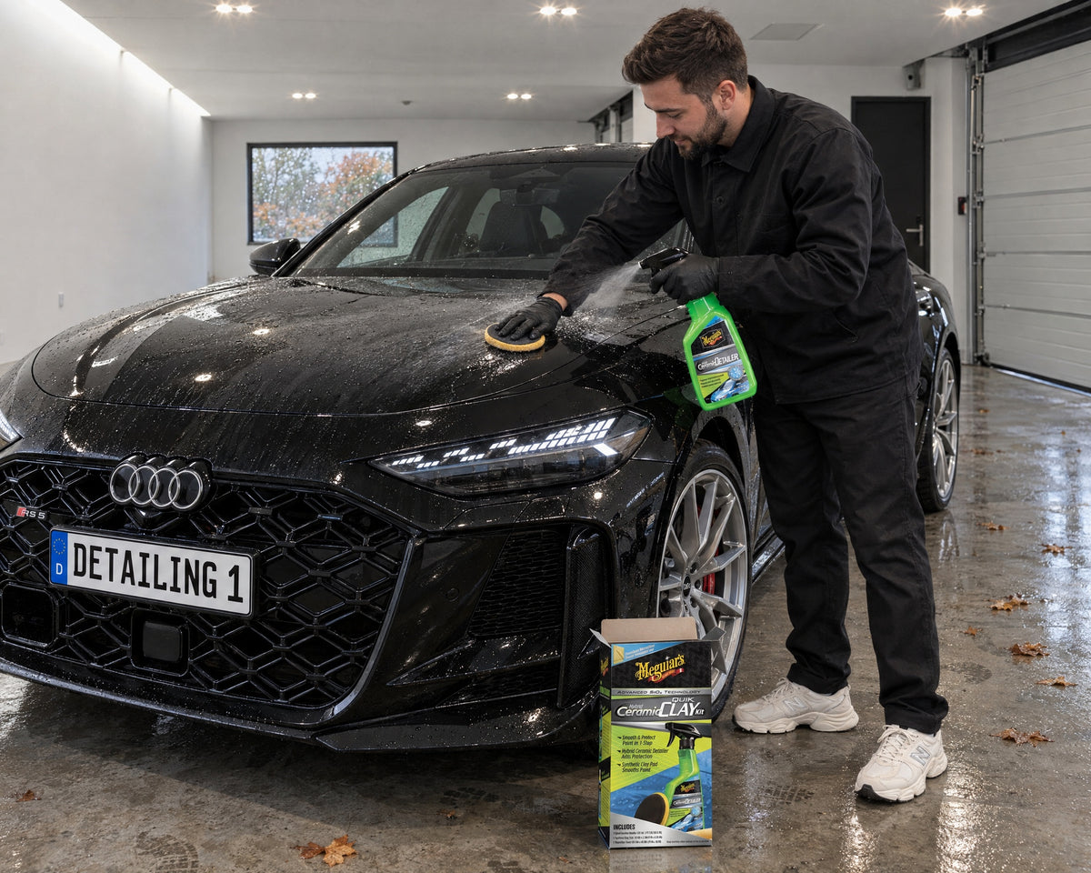 Detailing1 Hero: Clay bar — decontaminare la vernice dopo il lavaggio (Desktop)