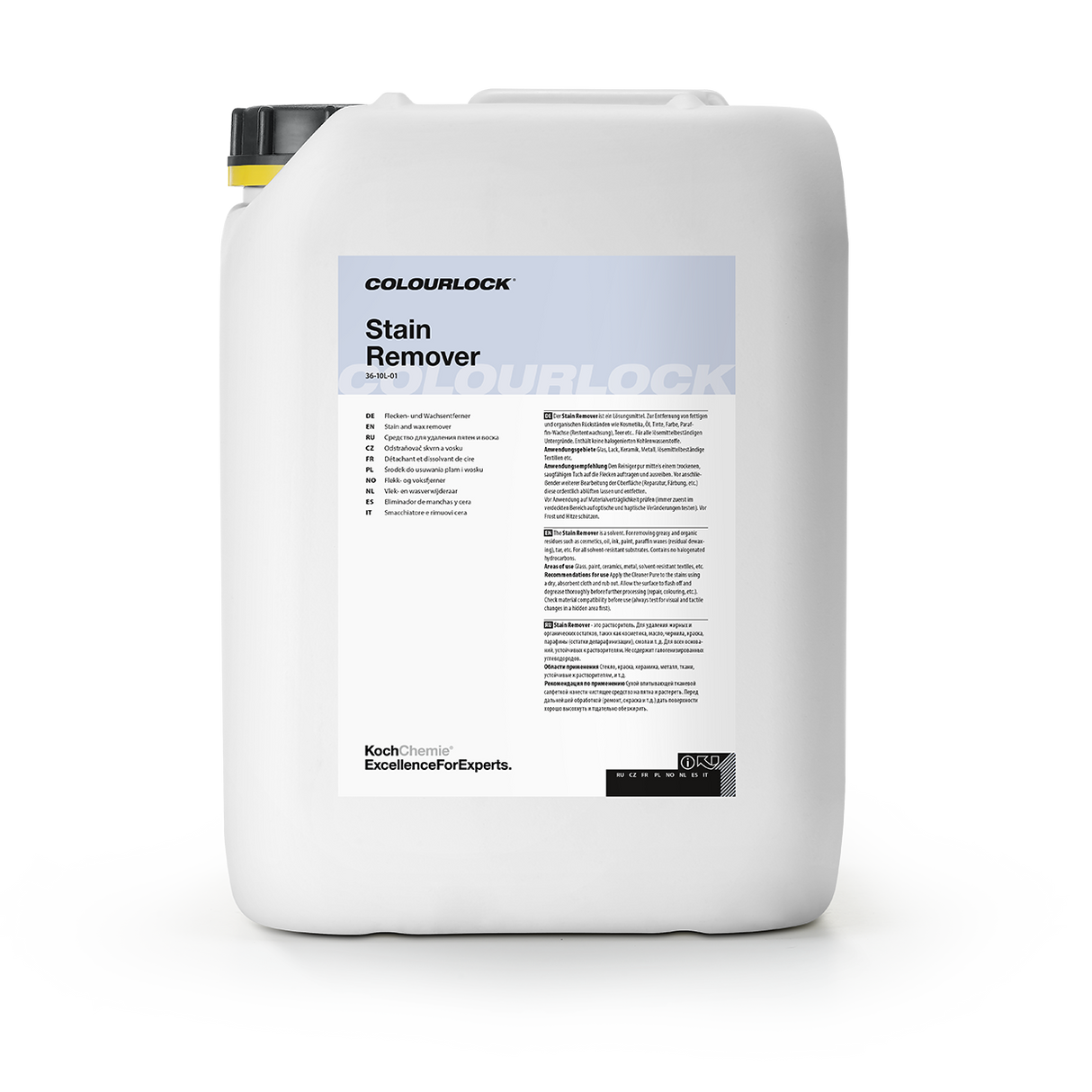 Koch-Chemie × COLOURLOCK "Stain Remover" — Flecken- und Wachsentferner 10 Liter