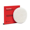 Koch-Chemie Heavy Cut "Short" Wool Pad — Lammfell-Polierpad "Rot" (Kurzflorig) 1 Stück / Ø 80 mm / Rot