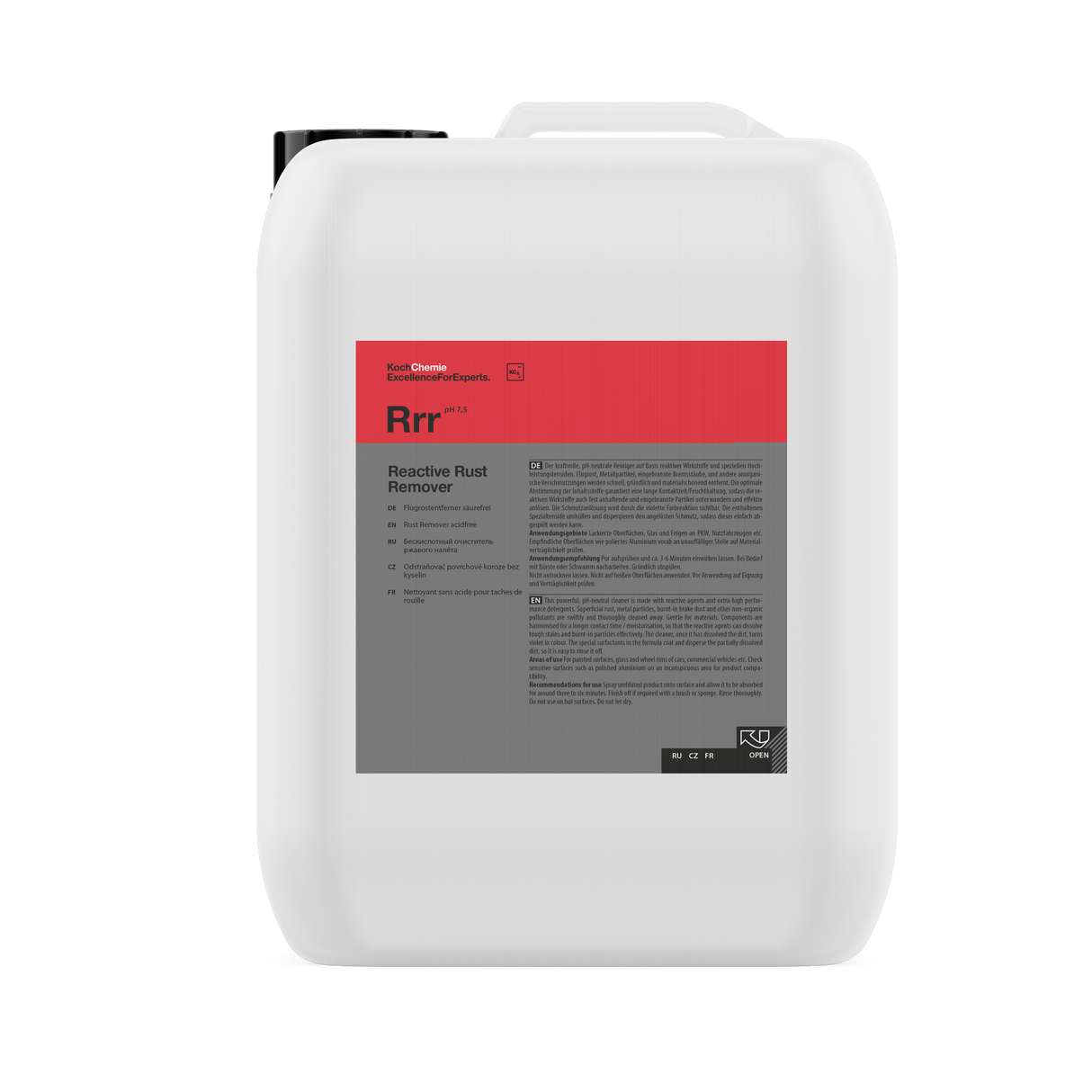 Reactive Rust Remover "Rrr" anticontaminazione ferrosa