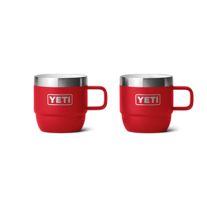 Rambler® 6 oz "Mug" Espressotasse mit Henkel (2er-Pack)
