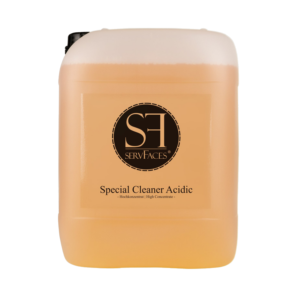 servFaces Special Cleaner "Acidic" (High-Concentrate) — Detergente acido 10 litri