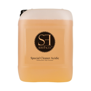 servFaces Special Cleaner "Acidic" (High-Concentrate) — Detergente acido 10 litri