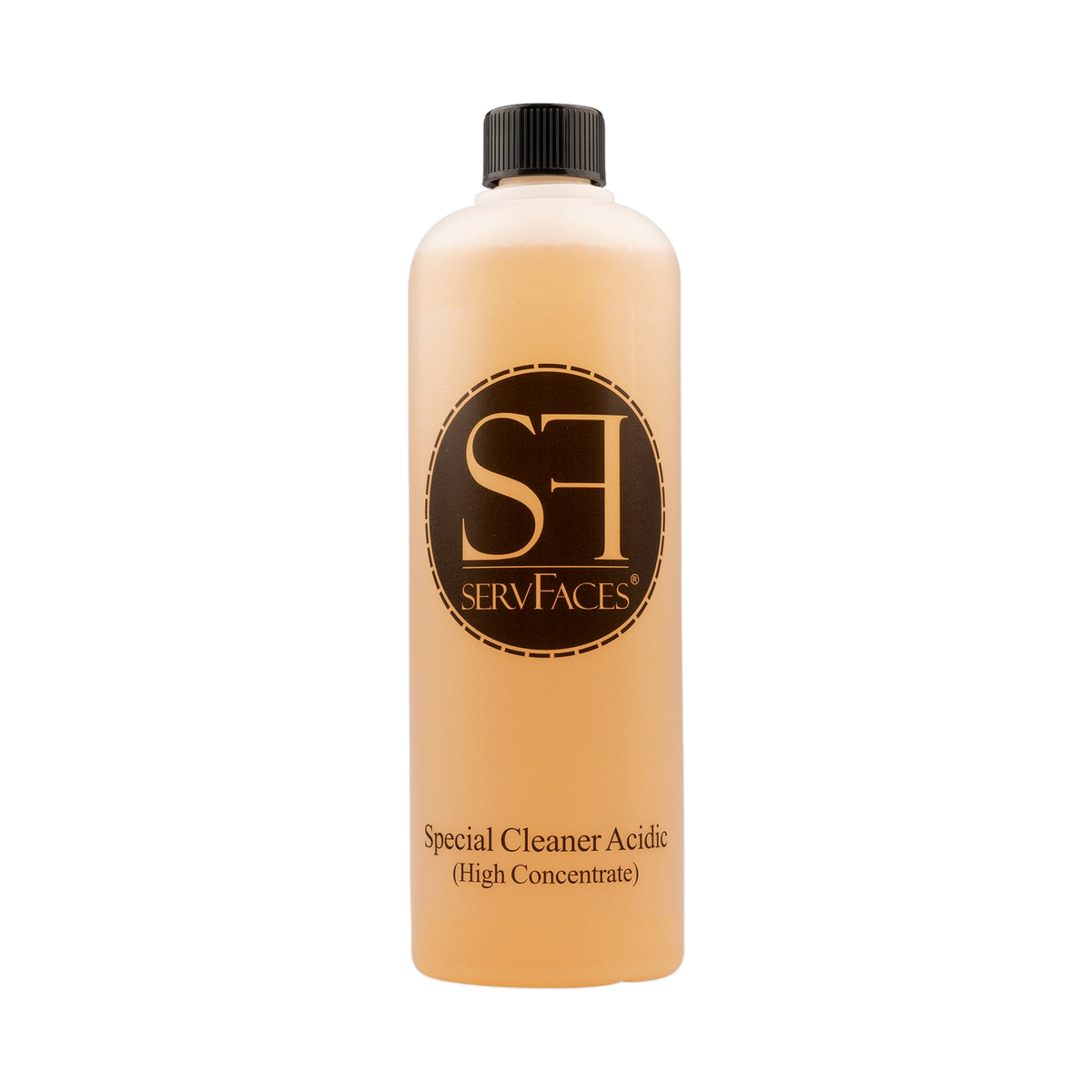 servFaces Special Cleaner "Acidic" (High-Concentrate) — Detergente acido 1000 ml / 1 litro