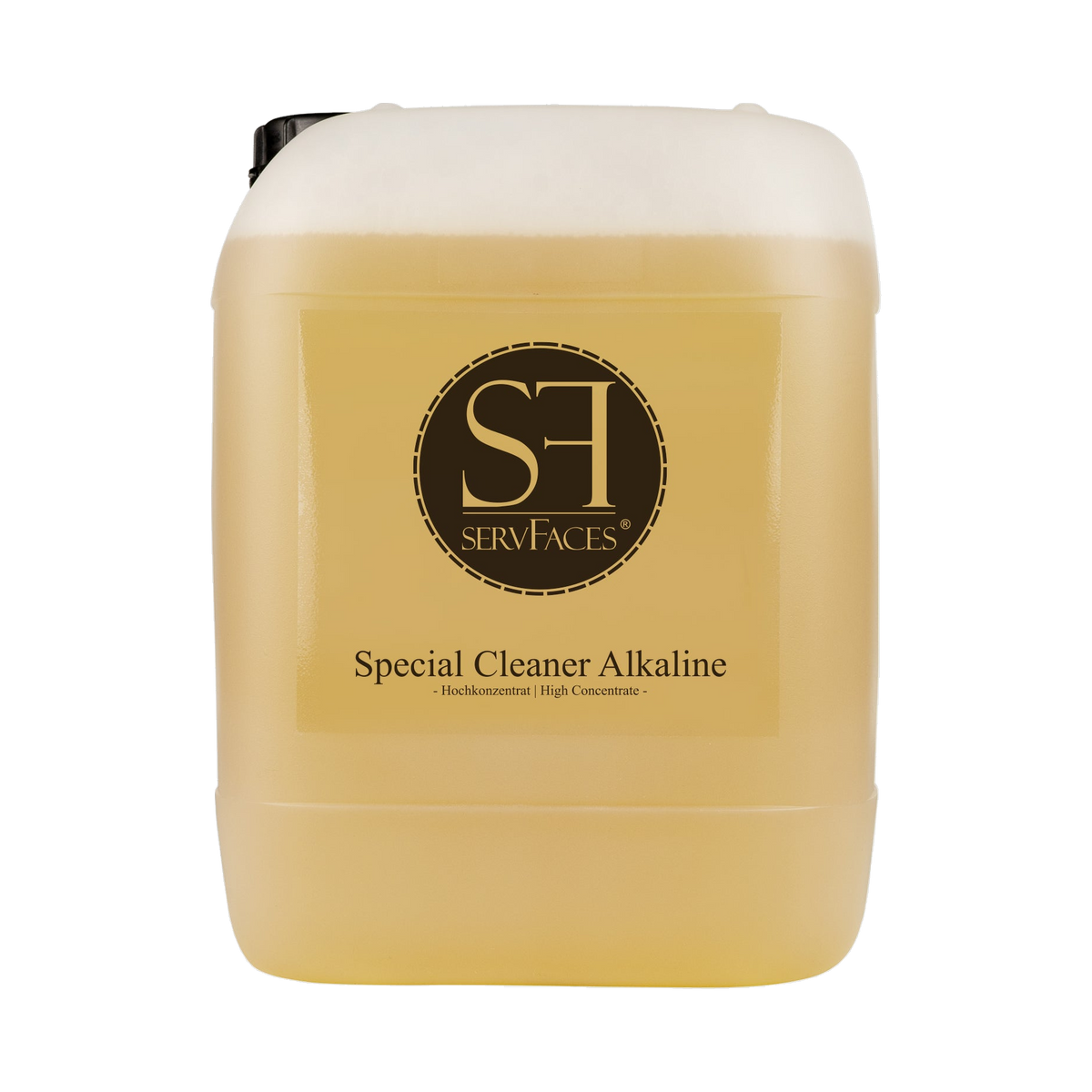 servFaces Special Cleaner "Alkaline" (High-Concentrate) — Detergente alcalino 10 litri