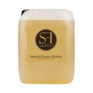 servFaces Special Cleaner "Alkaline" (High-Concentrate) — Detergente alcalino 10 litri