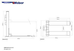 "Monolift 1000" 1-Säulen Hebebühne Weber-Expert-Serie bis 1000kg