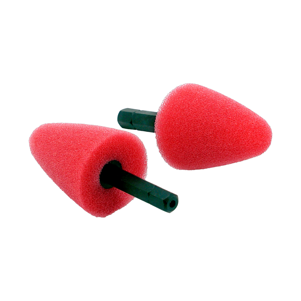 ZviZZer Thermo Cone Pad "Hard" (Rot) — Thermo-Schaumpad Ø 30 × 40 mm / 1 Stück