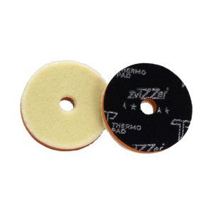 ZviZZer Thermo Velour Pad (Orange) — Thermo-Velourspad Ø 80/15/80 mm / 1 Stück