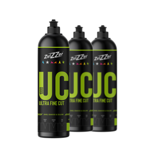 ZviZZer UC 1000 "Ultrafine Cut" (Grün) — Finish-Politur 750 ml / 3er-Set